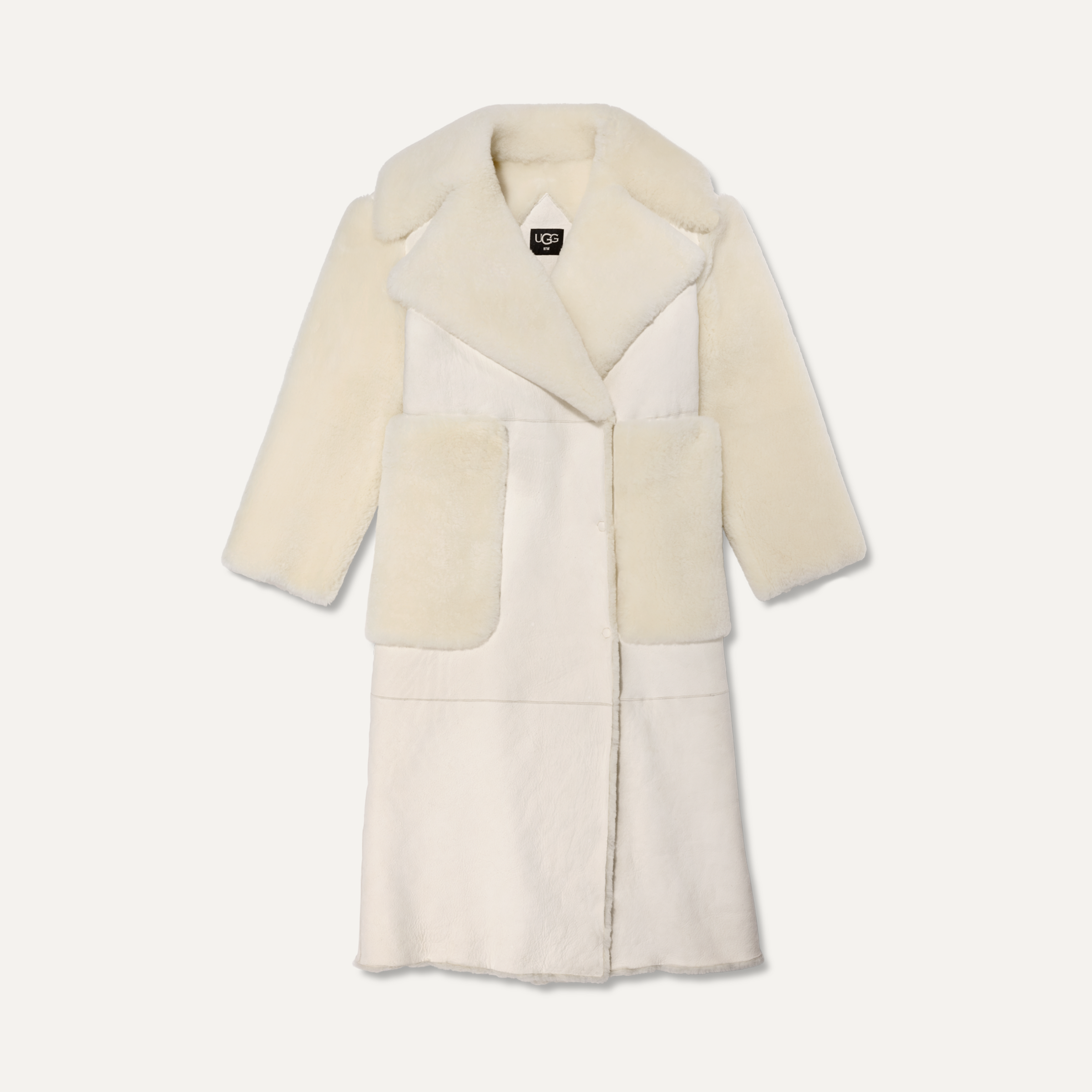 Ugg sheepskin coat women's sale